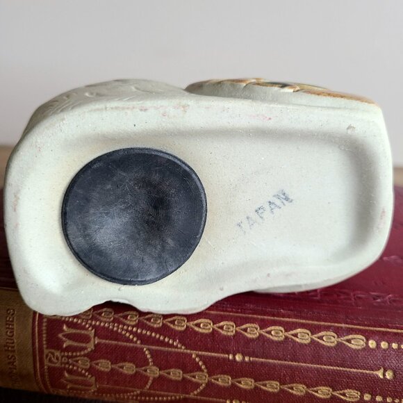 Vintage ceramic owl piggy bank. Japan. - Picture 5 of 5